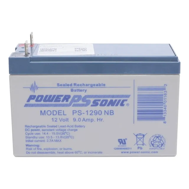 Powersonic Ups Ps912 De Respaldo 12 9/a Reemplazo Recargable