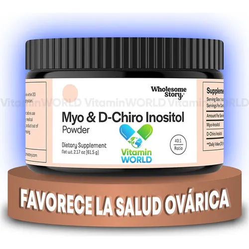 Wholesome Story Myo & D-chiro Inositol Polvo 40:1 61.5 Grs Sabor Sin Sabor
