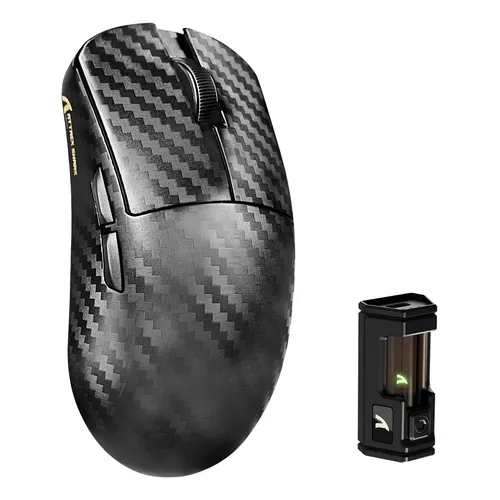 R11-ULTRA ワイヤレスマウス ブラック Attack Shark R11 Fibra De Carbono Mouse Para Jogos Sem Fio Cor