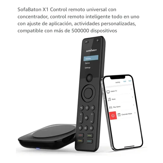 Sofabaton Control Remoto Universal Bluetooth.wifi.alexa