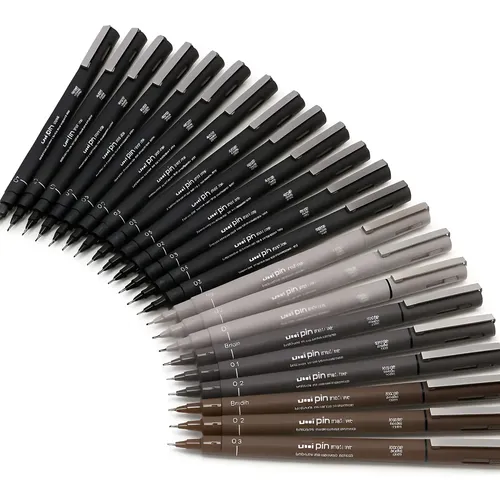 Conjunto Canetas Kit 168 Cores Coloridas Ponta Dupla Brush Pincel
