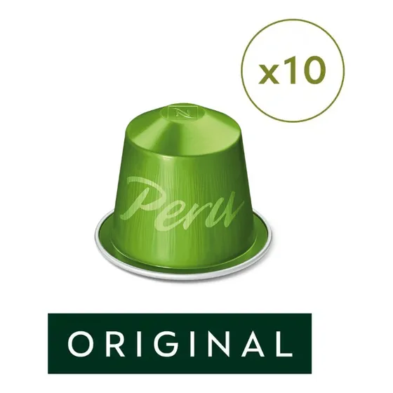 Café Master Origin Peru Organic X10 Caps Nespresso
