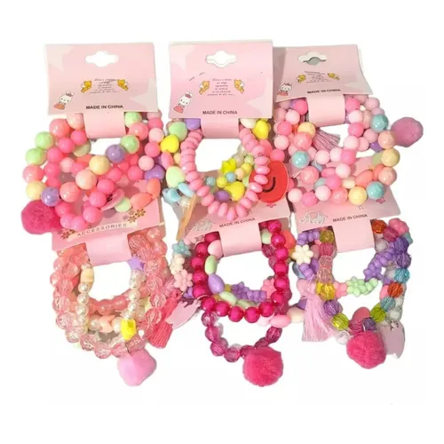 4 Sets Of Jewelry Making Clay Beads Bracelet Making Kit | MercadoLivre