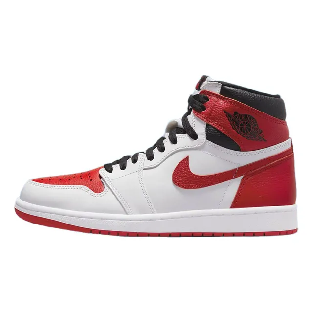 1 Retro High Og Heritage Blanco Rojo Universitario