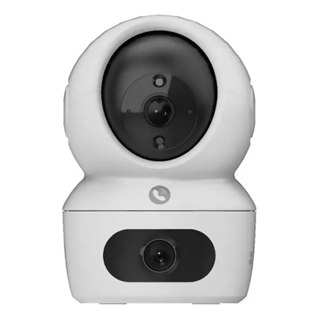 Cámara Wifi H7c 4mp + 4mp Ezviz Binocular Interior Gira 360º