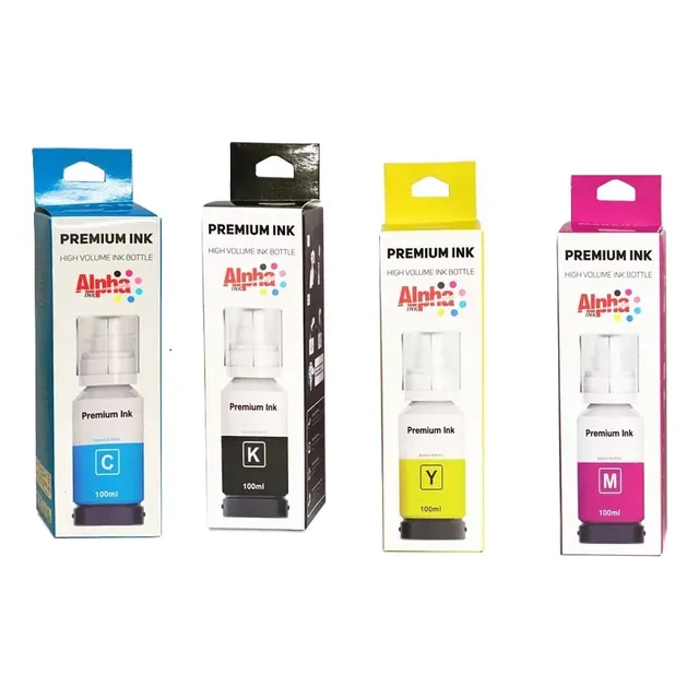 Kit 4 Tintas Compatibles Para Ep 524 L6490 15150 15160