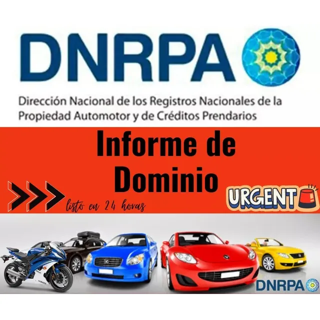 Informes De Dominio Del Automotor