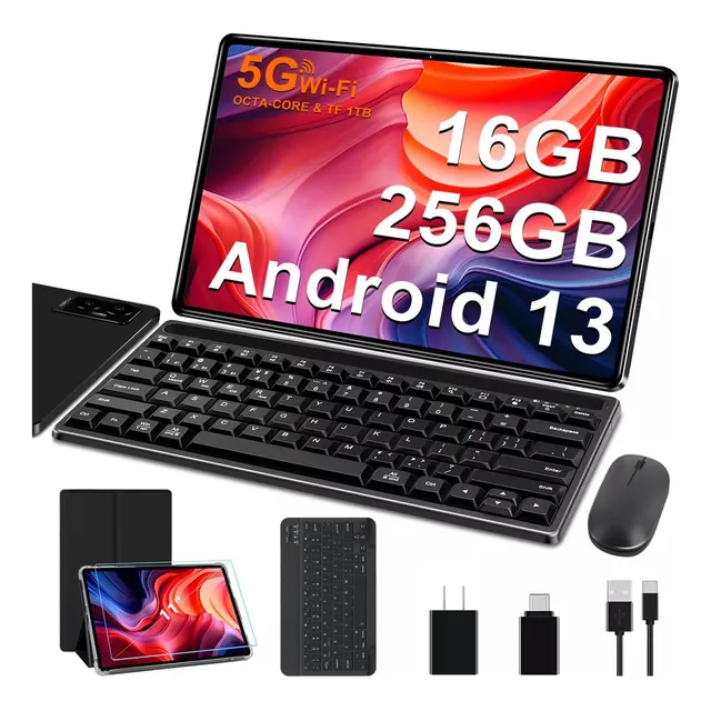 Tablet 11 Android 13 256gb+16gb 5g Bt5 8core 8600mah Teclado