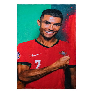 Frazada Cobija Suave Grande Cristiano Ronaldo Futbolista Lz Frazada Cobija Suave Grande Cristiano Ronaldo Futbolista Lz