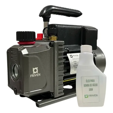 Bomba De Vacuo 1.5 Cfm Refrigeração Estágio Simples 1/4hp 127/220v