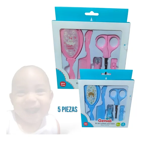 Set De Higiene Para Bebe De 5 Piezas