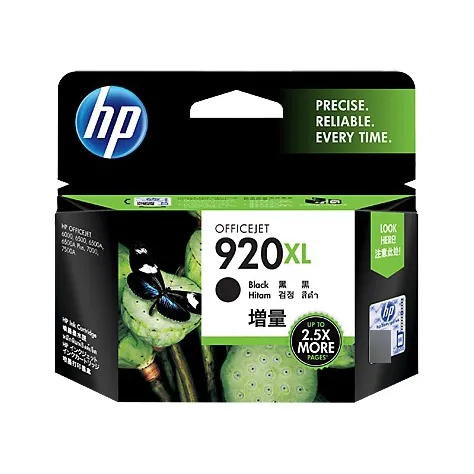 Cartucho Tinta Original Hp 920xl Negro Cd975al 7500a 6500
