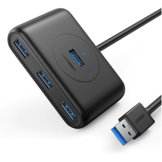 Hub 4 En 1 Usb A Ugreen 4x Usb 3.0 Transferencia 5 Gbps Led Hub 4 En 1 Usb A Ugreen 4x Usb 3.0 Transferencia 5 Gbps Led