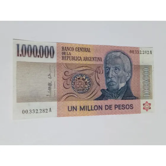 Facsímil 1 000 000 Un Millón Pesos Ley Diseño Original