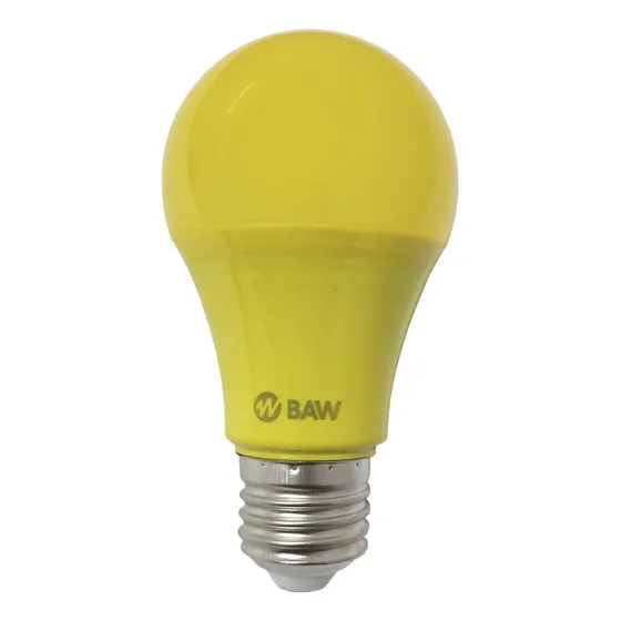 Lampara Led 10,5w E27 Anti Insecto Amarilla Baw