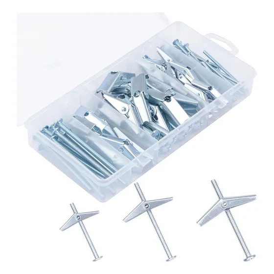 Juego De 48 Anclajes De Pared Huecas Resistentes