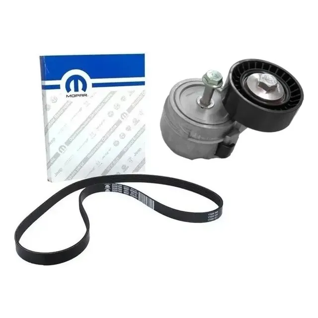 Kit Correia Alternador + Tensor Original Argo Cronos Uno
