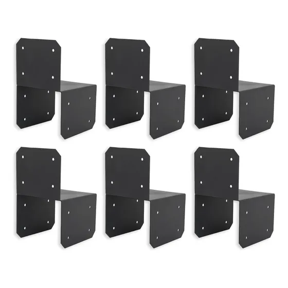 Conectores De Anclaje Para Viguetas De Poste 4x4/4x6/4x8 - P