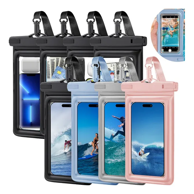 Funda Bolsa Protectora 4pz Jes® Impermeable Teléfono Móvil