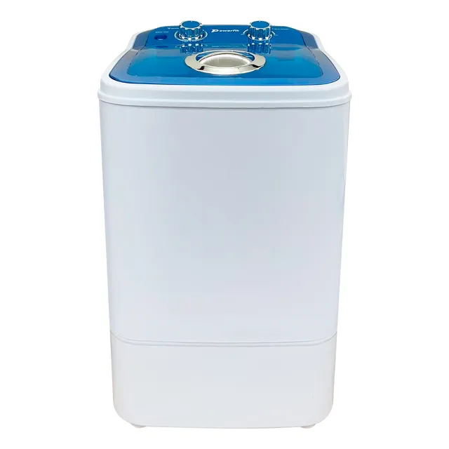 Lavadora Semiautomática 4.6kg Blanca C/tapa Azul Powerfik