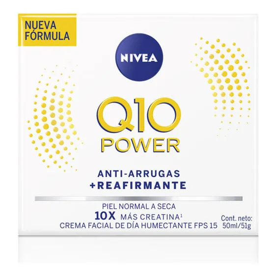 Crema Facial Nivea Q10 Humectante Día X 50 Ml