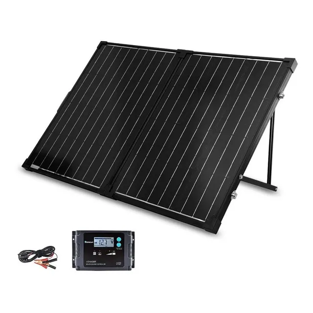 Panel Solar Portatil Plegable 100w 12v Monocristalino No