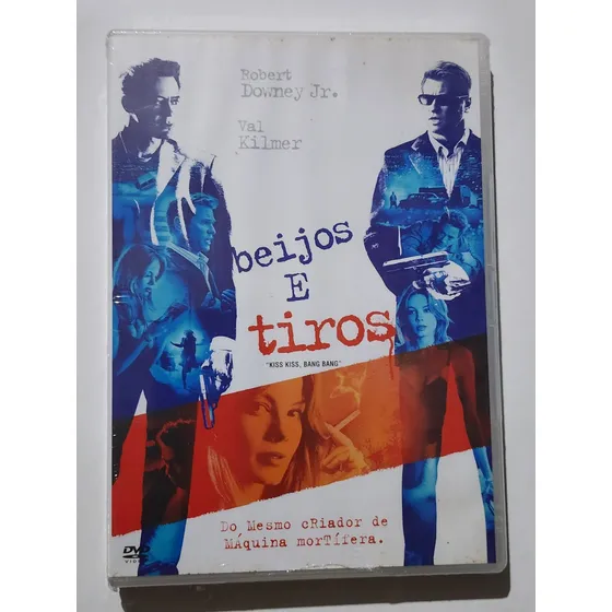 Dvd Beijos E Tiros Robert Downey Jr Original Lacrado