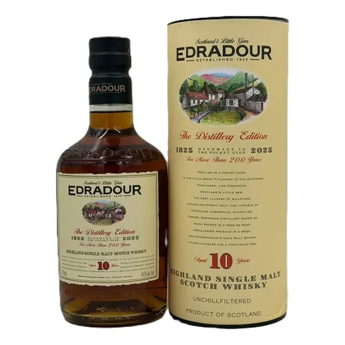 Whisky Edradour 10 Anos 700ml 40% - Single Malt | MercadoLivre