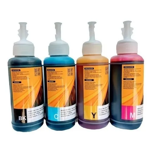 Kit 4 Tinta Compatible Eps L350 355  Cmyk  Calidad 70 Ml