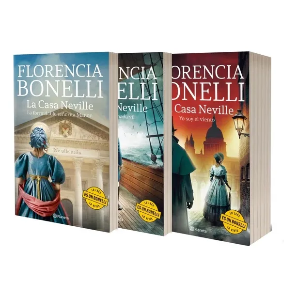 Pack La Casa Neville 1, 2 Y 3