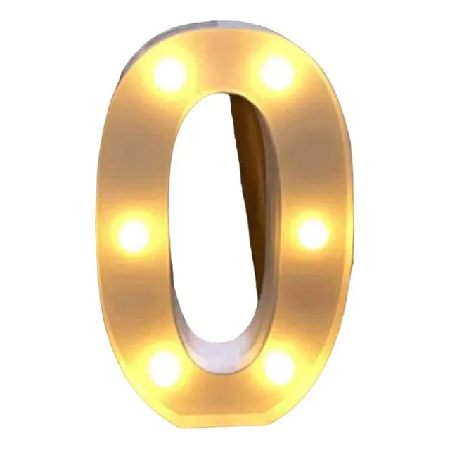 Numeros Led Decoración Fiestas Luces