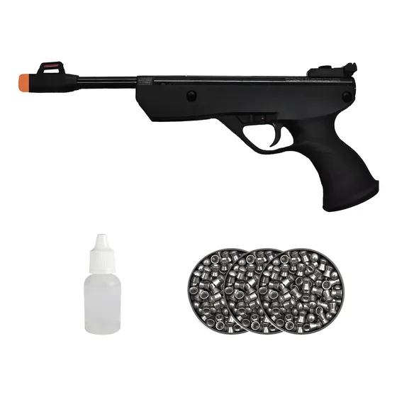 Pistola De Pressão Nitro 40kg 4.5mm - Marksman +3 Chu + Oléo