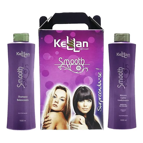 Progressiva Kellan Smooth 2 Passos Profissional 2x 1000ml