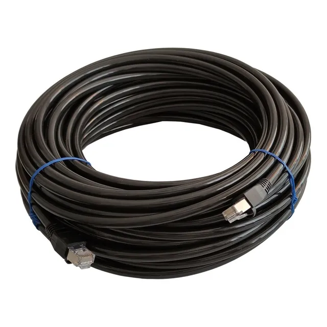 Cable Ethernet Cat 6 Exterior Lan Rj45 De 40 Metros Gigabit
