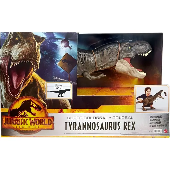 Jurassic World Super Colossal Tyrannosaurus Rex Edicion Esp