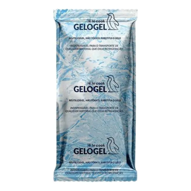 Bolsa Gelo Gel Artificial Reutilizável Flexível 750 Ml  