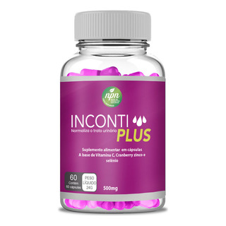 Inconti Plus - 60 Cáps - Incontinencia Urinaria Inconti Plus - 60 Cáps - Incontinencia Urinaria