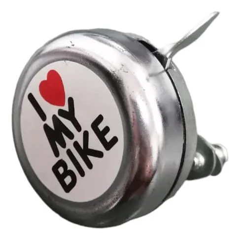 Timbre De Ring Para Bicicleta De Niños Color Silver 