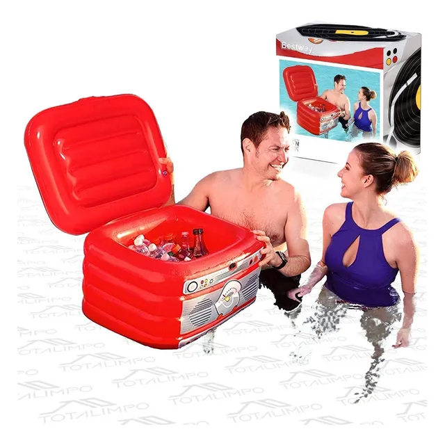 Conservadora Inflable Hielera Bestway 43184 Tocadiscos