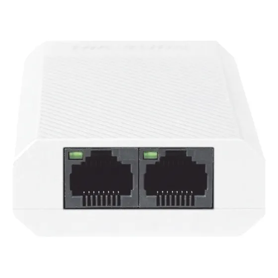 Extensor Poe+ 30 W Entrada Con 2 Salidas Poe+ Uso Interior