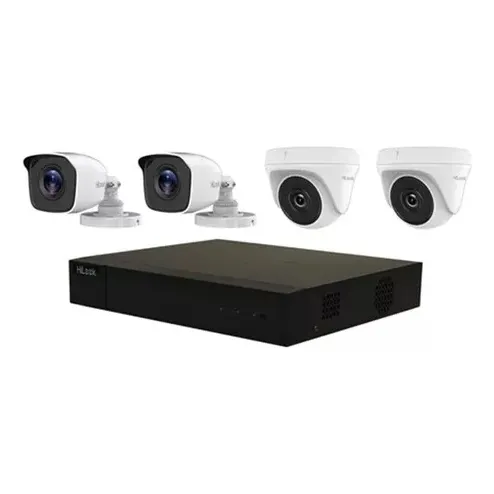 Kit Cctv 4 Canales Turbo Hd 1080p 2mp Dsj142i/tk4142mhmh