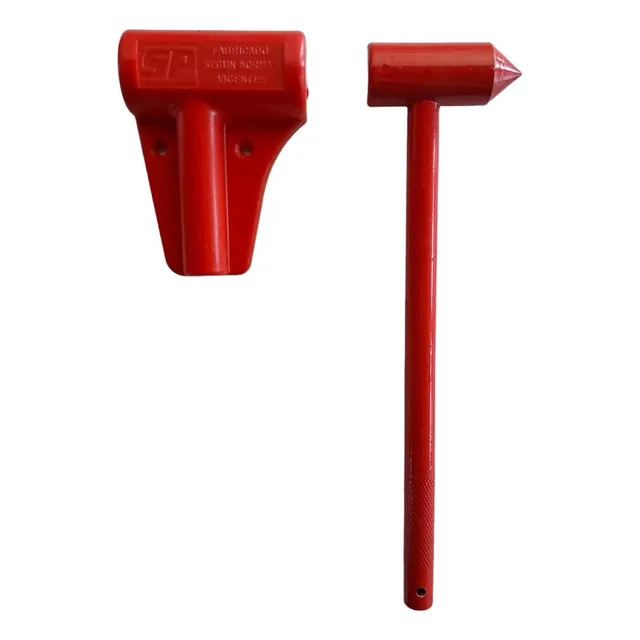 Martillo De Emergencia Rompe Cristales Colectivo C/funda