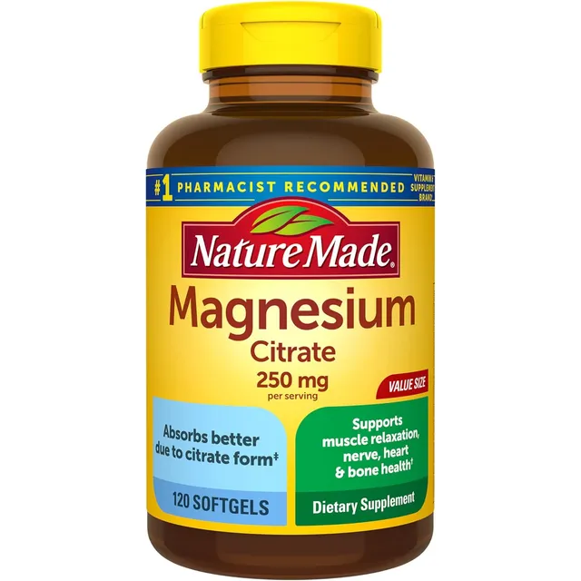 Citrato De Magnesio Nature Made