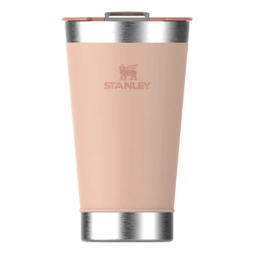 Vaso Térmico Stanley 473ml Vacuum Con Destapador Color Rosa