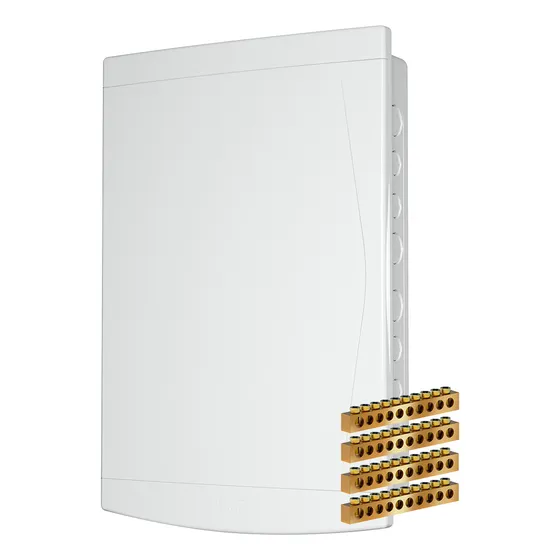 Quadro Distrubuicao Embutir Tigre 27/36 Disj Com Barramento