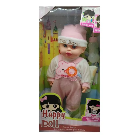 Muñeca Tipo Bebé Querido De Goma De 40 Cm