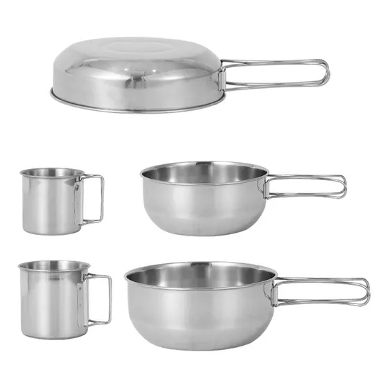 Juego De Vajilla, Vasos, Utensilios De Cocina, Sartén Para A
