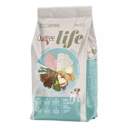 Ração Quatree Life Filhote Porte Pequeno -frango E Arroz 1kg