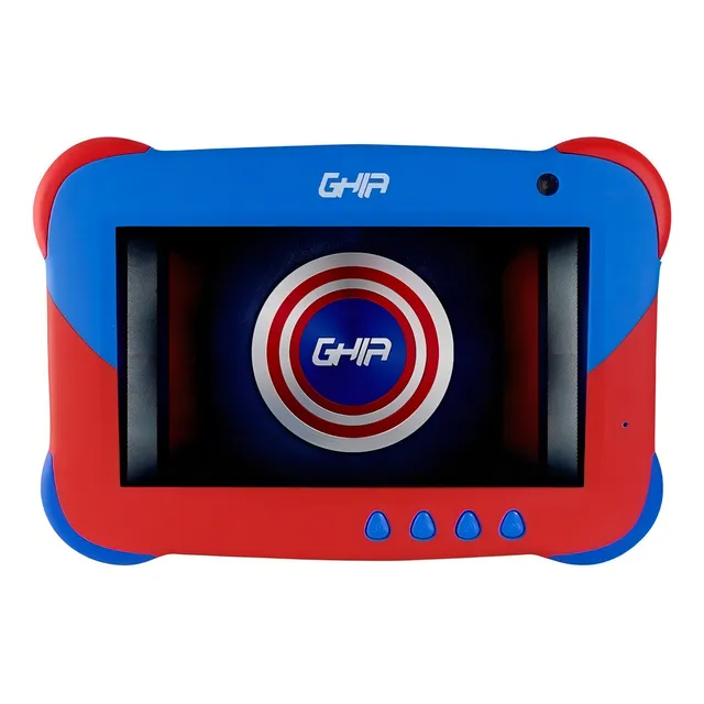 Tablet Kids Ghia Uso Rudo Bluetooth 1gb Ram Wifi Bluetooth Color Azul y Rojo Capitan Modelo GTKIDS7CA