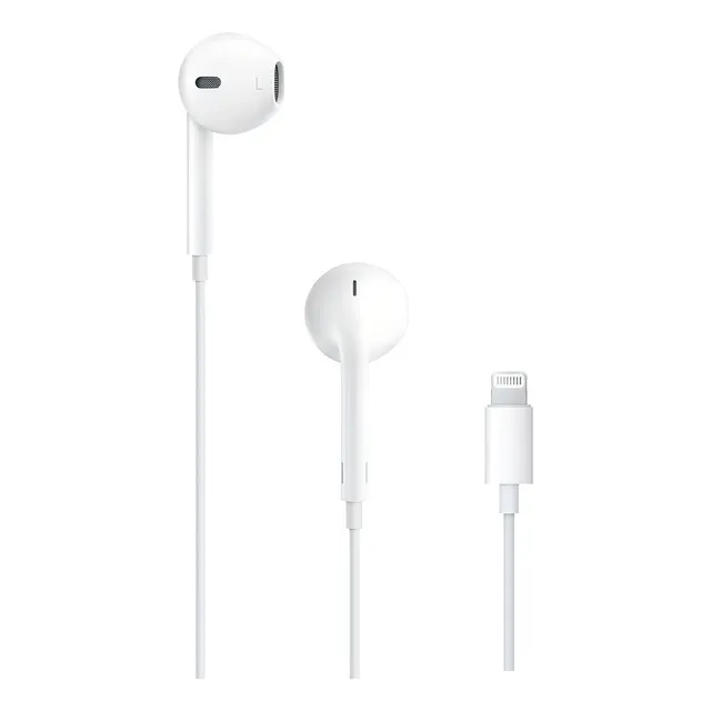 Earpods Con Conector Lightning Color Blanco